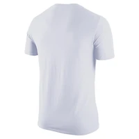 T-shirt Nike blanc avec logo Virginia Cavaliers pour homme