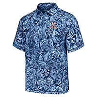 Men's Tommy Bahama Blue Virginia Cavaliers Tropical Score IslandZone Polo