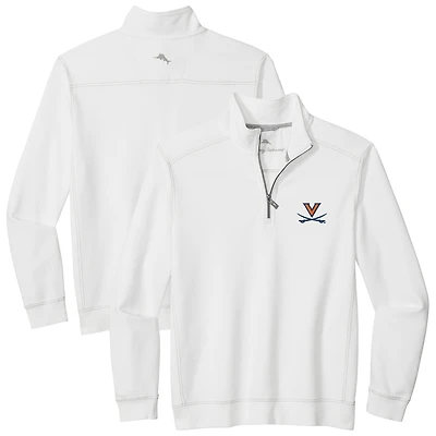 Men's Tommy Bahama White Virginia Cavaliers Montego Bay Half-Zip Jacket