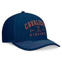 Men's Top of the World Navy Virginia Cavaliers Carson Trucker Adjustable Hat