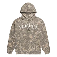 Sweat à capuche polaire camouflage Uscape Apparel pour homme, motif Virginia Cavaliers Back Bay