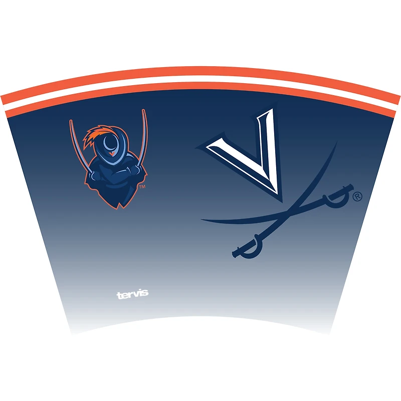 Tervis Virginia Cavaliers 24oz. Gobelet classique Forever Fan