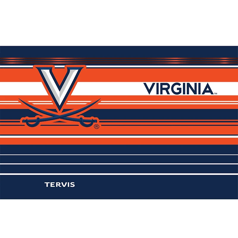 Tervis  Virginia Cavaliers 30oz. Hype Stripes Stainless Steel Tumbler