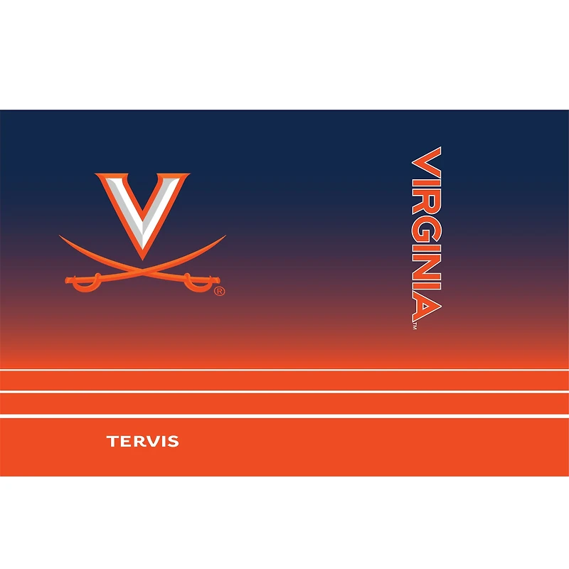 Tervis  Virginia Cavaliers 30oz. Ombre Stainless Steel Tumbler