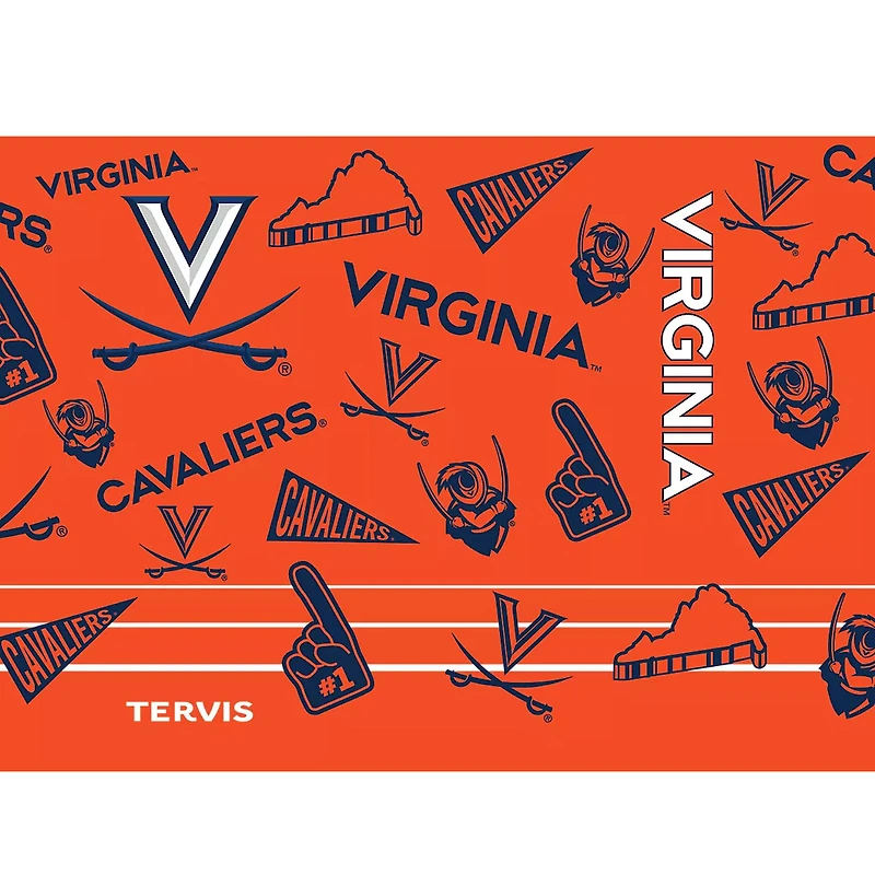 Gobelet Tervis Virginia Cavaliers de 30 oz avec couvercle coulissant