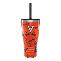 Gobelet Tervis Virginia Cavaliers de 30 oz avec couvercle à paille