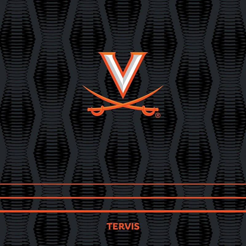 Bouteille d'eau en acier inoxydable Tervis Virginia Cavaliers Full Speed ​​Venture de 36 oz