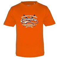 Toddler Garb Orange Virginia Cavaliers Toni Baseball T-Shirt