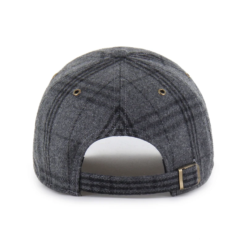 Casquette unisexe ajustable à carreaux gris Virginia Cavaliers '47