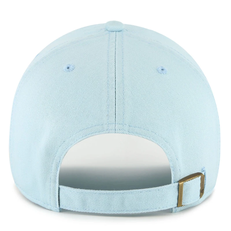 Casquette unisexe ajustable « Virginia Cavaliers '47 Powder Blue Vault Clean Up »