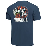 T-shirt unisexe marine Virginia Cavaliers Hyper Local Stadium Map Phrase
