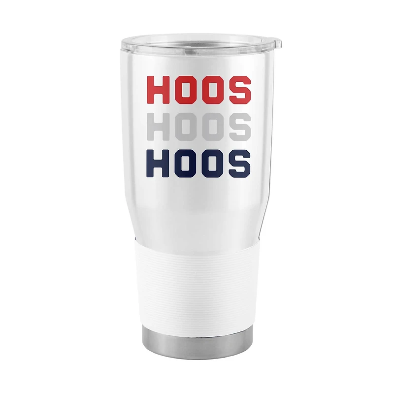 Virginia Cavaliers 30oz. Red, White and Hoo Stainless Steel Tumbler