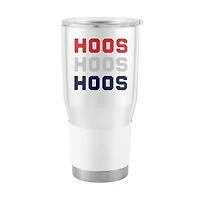 Virginia Cavaliers 30oz. Red, White and Hoo Stainless Steel Tumbler