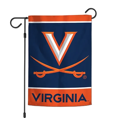 Drapeau de jardin WinCraft Virginia Cavaliers 12'' x 18'' Équipe favorite