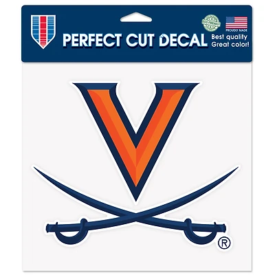 WinCraft  Virginia Cavaliers 8" x 8" Color Car Decal