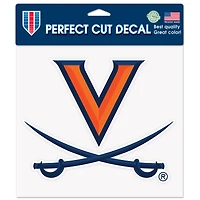 WinCraft  Virginia Cavaliers 8" x 8" Color Car Decal