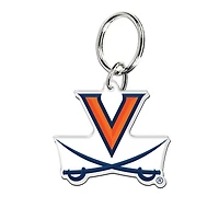 Porte-clés WinCraft Virginia Cavaliers Premium en acrylique