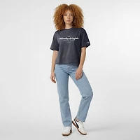 Women's Champion Navy Virginia Cavaliers Home Wordmark T-Shirt