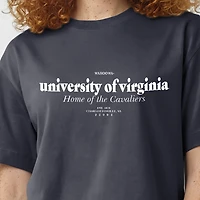 Women's Champion Navy Virginia Cavaliers Home Wordmark T-Shirt