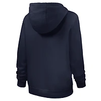 Women's Nike Navy Virginia Cavaliers Club Fleece Hoodie