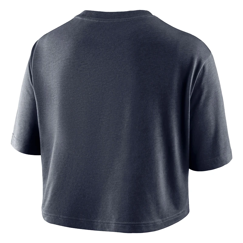 T-shirt court Nike Dri-FIT bleu marine pour femme, Virginia Cavaliers