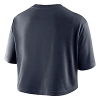 T-shirt court Nike Dri-FIT bleu marine pour femme, Virginia Cavaliers