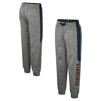 Pantalon polaire gris chiné Colosseum pour jeunes Virginia Cavaliers