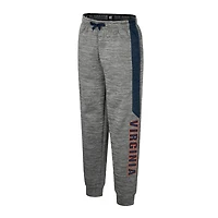 Pantalon polaire gris chiné Colosseum pour jeunes Virginia Cavaliers
