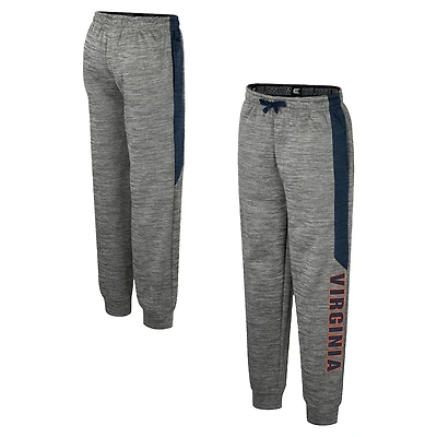 Pantalon polaire gris chiné Colosseum pour jeunes Virginia Cavaliers