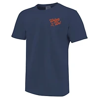 T-shirt pour jeunes des Virginia Cavaliers de la marine, couleurs confortables et hyperlocales