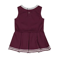 Robe de cheerleading Lollipop Park pour filles, couleur marron, motif Colosseum des Virginia Tech Hokies