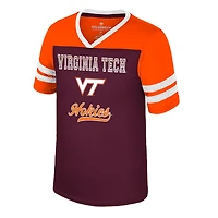 T-shirt Princess Bubblegum Bling pour jeunes filles du Colisée, marron, Virginia Tech Hokies