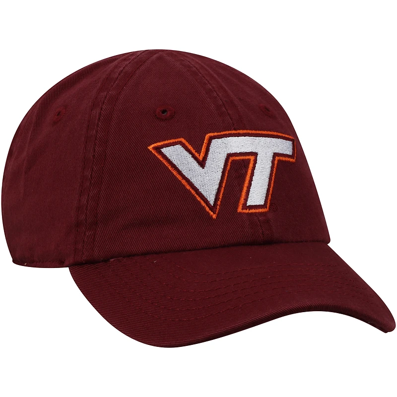 Bonnet réglable Hokies Mini Me Top of the World pour bébé, marron, Virginia Tech