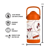 Bouteille mascotte Virginia Tech Hokies de 355 ml (12 oz) avec logo de la marque