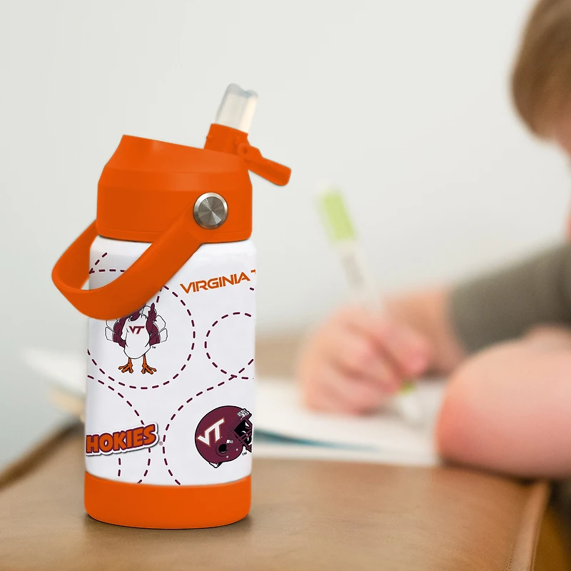 Logo Brands Virginia Tech Hokies 12oz. Mascot Bottle