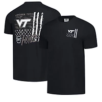 T-shirt noir à superposition de camouflage Virginia Tech Hokies OHT pour homme