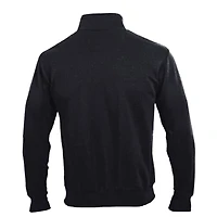 Men's Champion  Black Virginia Tech Hokies Powerblend Quarter-Zip Pullover