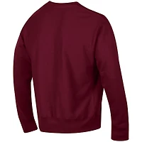 Sweat-shirt à enfiler tissage inversé Arch pour homme Champion Maroon Virginia Tech Hokies, coupe décontractée