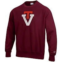Champion Maroon Virginia Tech Hokies Vault Logo Reverse Weave Sweat-shirt à capuche pour homme