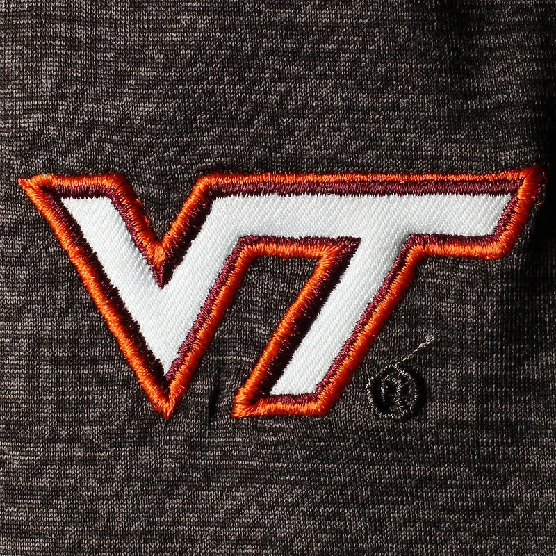 Polo Virginia Tech Hokies Down Swing Colosseum pour homme, noir