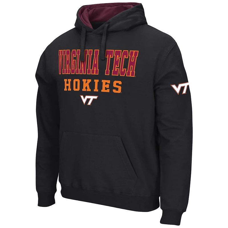 Sweat à capuche Colosseum Virginia Tech Hokies Sunrise bordeaux pour homme