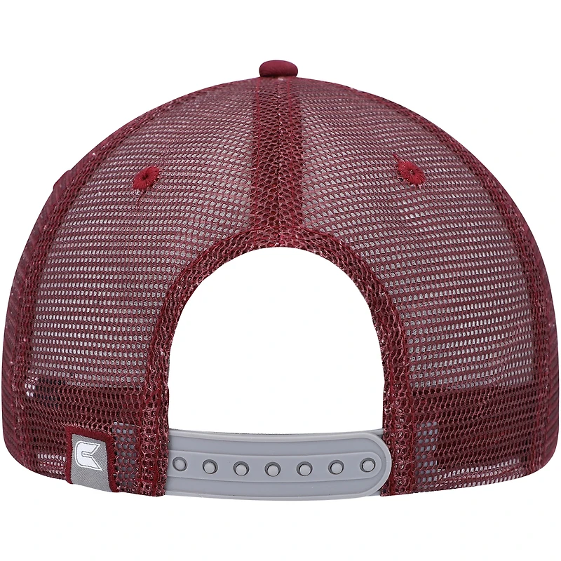 Colosseum gris/marron Virginia Tech Hokies Love Fern Trucker Snapback Hat pour homme