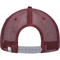 Colosseum gris/marron Virginia Tech Hokies Love Fern Trucker Snapback Hat pour homme