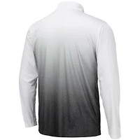 Veste à col zippé pour homme Colosseum Gray Virginia Tech Hokies Magic Team Logo