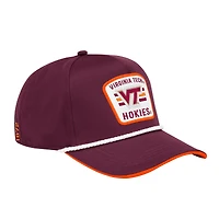 Men's Colosseum Maroon Virginia Tech Hokies Hits the Road Podium Adjustable Hat