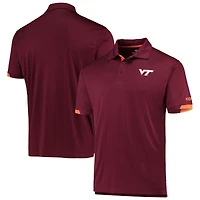 Polo léger Colosseum Virginia Tech Hokies Santry pour homme