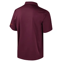 Chemise boutonnée de bowling Virginia Tech Hokies Strike pour homme, bordeaux Colosseum