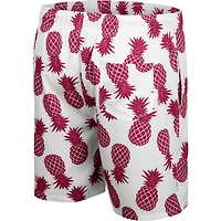 SHORT DE BAIN CO3 VATECH BLANC MARO HOMME ANANAS (BLANC/COULEUR LIMITÉE L'ÉQUIPE) SWMMEN