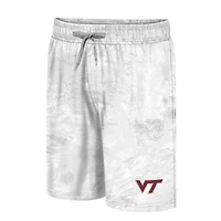 Colosseum pour homme Blanc Virginia Tech Hokies Realtree Aspect Ohana Short de bain