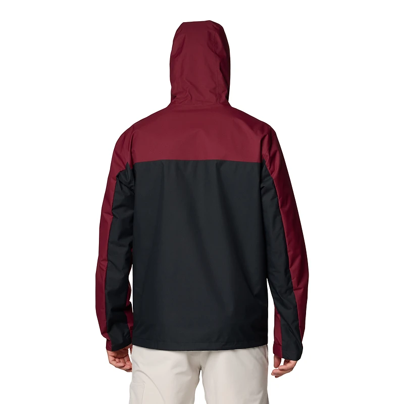 Veste zippée Omni-Tech™ Field Bound de Columbia pour homme, couleur bordeaux, Virginia Tech Hokies